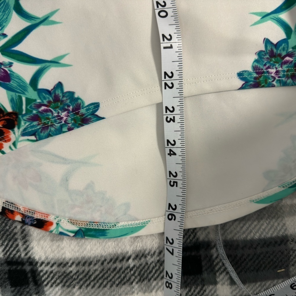 bisou bisou Floral Skirt, Women, Medium Y2K Elastic Waist, tropical - Picture 8 of 8